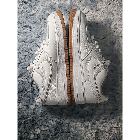 Nike Air Force 1 \'07 White Shoes Men\'s Size 9 Gum Sole Used Sneakers 0J7015-991 main image 13